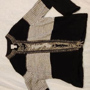 Chicos sweater with top clasp